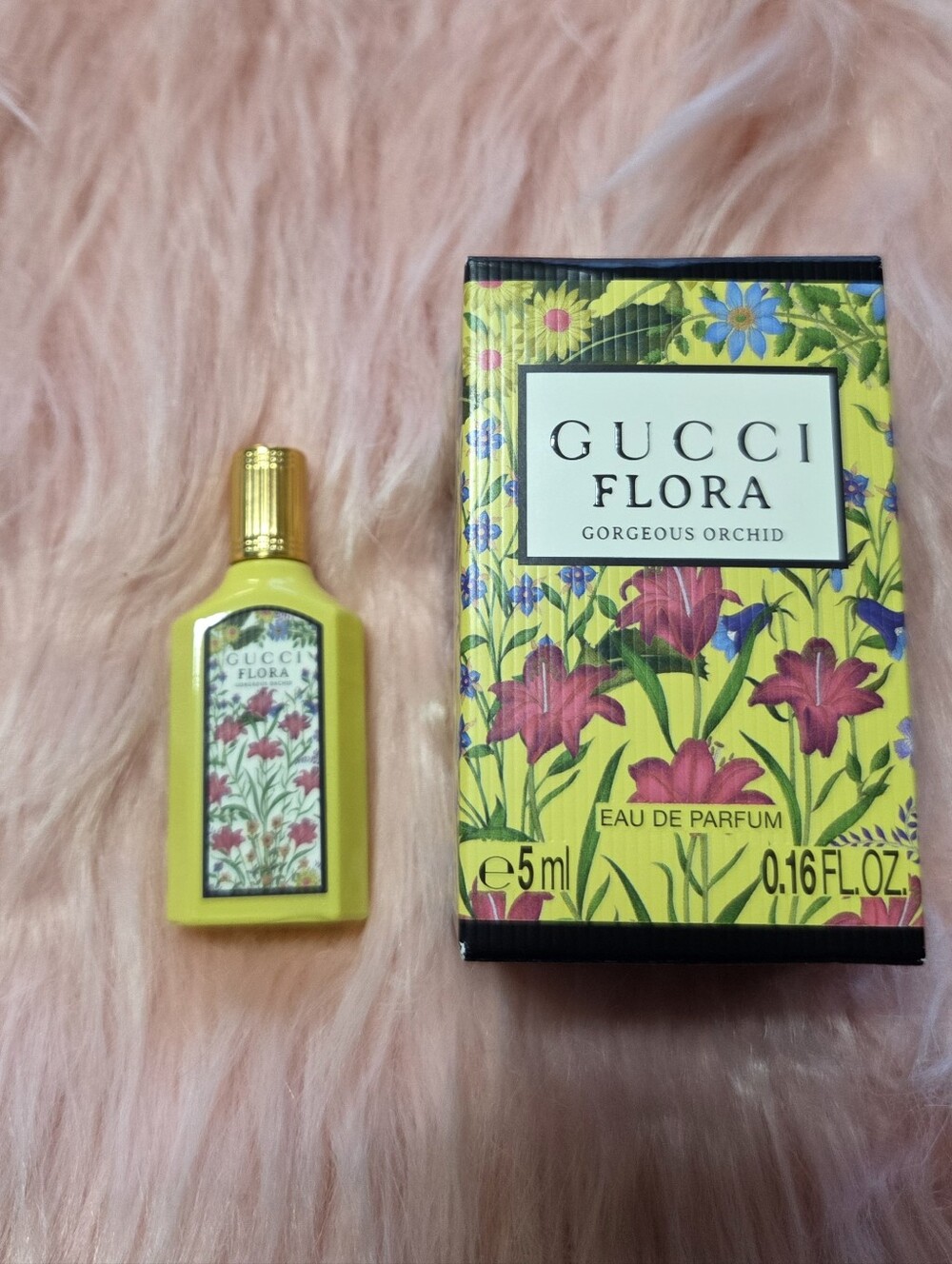 NIB Gucci Flora Gorgeous Orchid Mini Dabber Bottle